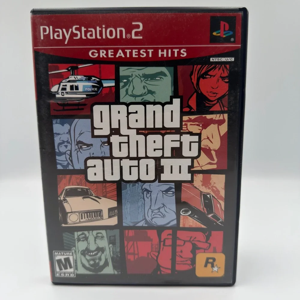 Grand Theft Auto III 3 Sony PlayStation 2 PS2 Greatest Hits Complete Video Game